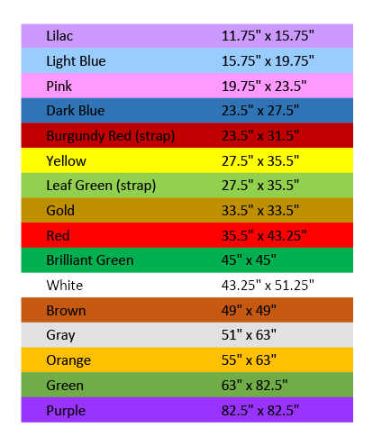 White Protective Artwork Bag - 43.3" x 51.2" / 110 x 130 cm